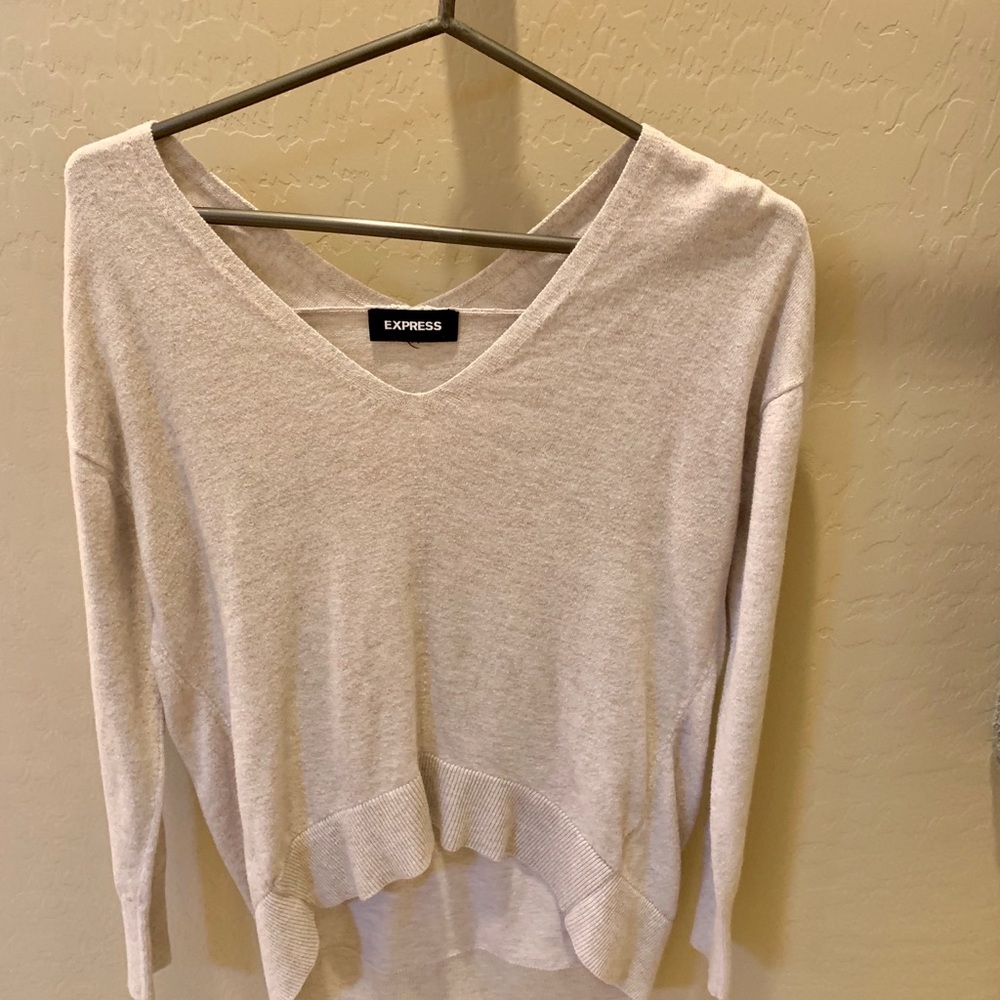 Express cropped sweater